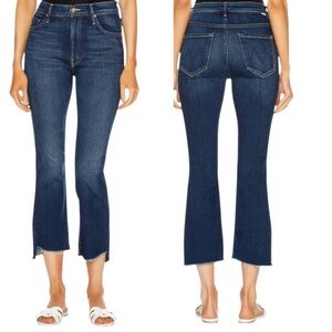 MOTHER The Insider Crop Step Fray Jeans